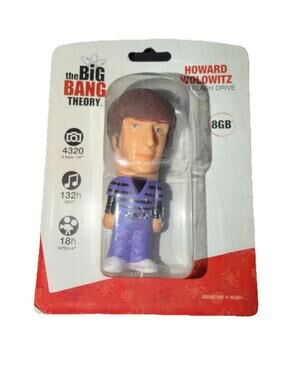 Funko Tyme Machines Big Bang Theory Howard Wolowitz 8GB USB Flash Drive BBH08